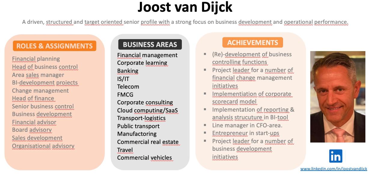 Profile Joost van Dijck